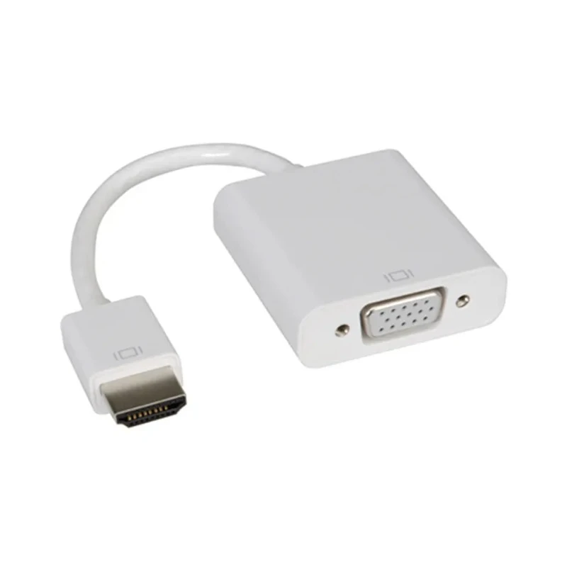 Roline HDMI Female to VGA Straight AV Adapter with Active IC Chip, 150mm Length 12.03.3114-10