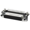 TE Connectivity AMPLIMITE HD-20 25 Way Right Angle 2.75 mm Pitch Through Hole D-Sub Connector 5747846-6