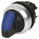 Eaton RMQ-Titan Series 3 Position Illuminated Selector Switch Head 22 mm Cutout Blue Handle IP66 78635878 M22-WLK3-B+M22-A