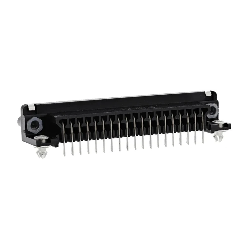 TE Connectivity AMPLIMITE HD-20 37 Way Right Angle 2.75 mm Pitch Through Hole D-Sub Connector with 4 to 40 UNC 5747843-6
