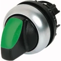 Moeller RMQ-Titan Series 3 Position Illuminated Selector Switch Head 22 mm Cutout Green Handle IP66 78635880 M22-WLK3-G+M22-A