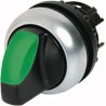 Moeller RMQ-Titan Series 3 Position Illuminated Selector Switch Head 22 mm Cutout Green Handle IP66 78635880 M22-WLK3-G+M22-A