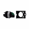 Moeller RMQ-Titan Series 3 Position Illuminated Selector Switch Head 22 mm Cutout Green Handle IP66 78635880 M22-WLK3-G+M22-A