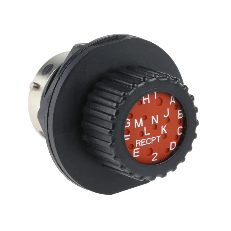 ITT Cannon Circular Connector Panel Mount 15 Contacts Socket Female IP67 250V 30A Nylon Housing TN7S16-0213S1L / 192900-0508