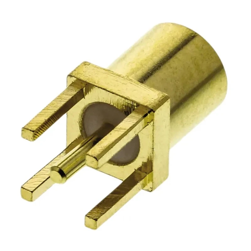 RS PRO MMCX Series Coaxial Connector Through Hole Female MCX 50 Ω Straight Body Solder 1-1634009-0