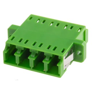 RS PRO LC to LC Multimode Duplex Fibre Optic Adapter 0.1dB Insertion Loss 121-3948