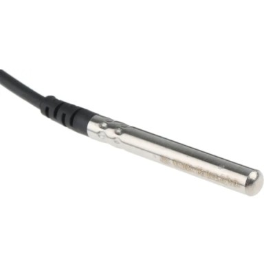 Carel Temperature Sensor 6 mm Probe Diameter 50 mm Length 105 °C Max NTC030WH01