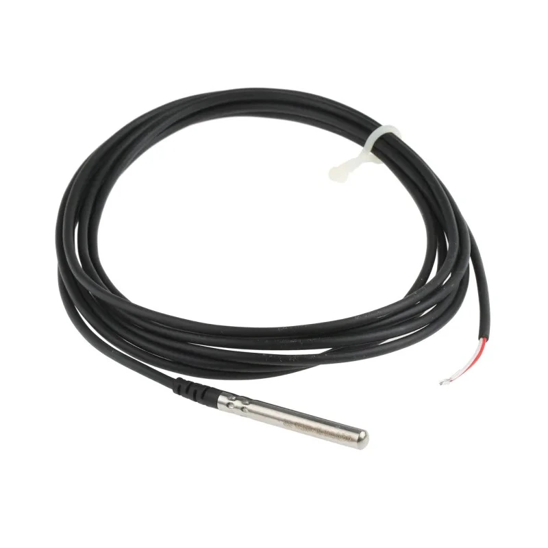 Carel Temperature Sensor 6 mm Probe Diameter 50 mm Length 105 °C Max NTC030WH01
