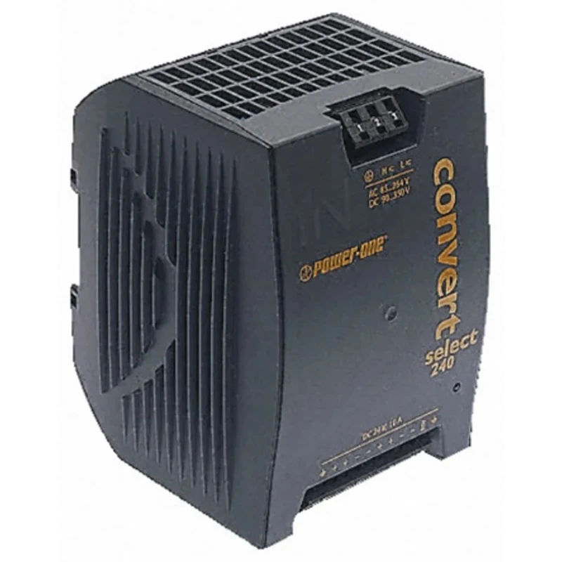 BEL POWER SOLUTIONS INC LWR Switched Mode DIN Rail Power Supply 350 V dc, 264V ac AC/DC Input 24V dc, 5 A Output LWR1601-6E