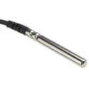 Carel Temperature Sensor, 105 °C Max, 6 mm Probe, 50 mm Length, 6 m Cable NTC060WH01