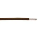 Alpha Wire 300 V PVC Brown Hook Up Wire 22 AWG 1 x 0.64 mm Core Strands 305 m Polyvinyl 3051/1 BR001