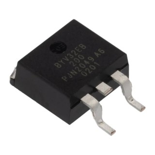 WeEn Semiconductors Co., Ltd General Purpose 3-Pin Surface Mount Diode TO-263 200 V 20 A BYV32EB-200,118