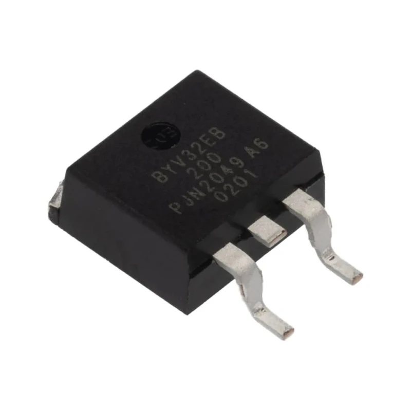 WeEn Semiconductors Co., Ltd General Purpose 3-Pin Surface Mount Diode TO-263 200 V 20 A BYV32EB-200,118