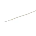 Alpha Wire PVC Series White Hook Up Wire, 22 AWG, 1/0.64 mm Core Strands, 30 m, 300V, Flame Retardant, Model 3051/1 WH005