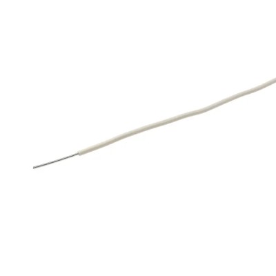 Alpha Wire PVC Series White Hook Up Wire, 22 AWG, 1/0.64 mm Core Strands, 30 m, 300V, Flame Retardant, Model 3051/1 WH005