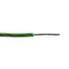 Alpha Wire Hook Up Wire PVC Series Green, Yellow 16 AWG 26/0.25 mm Core Strands 30 m 600V 105°C 3077 GY005