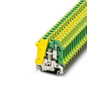 Phoenix Contact 2-Way USLKG 6 N Earth Terminal Block, 10mm², 24AWG, 8 AWG Wire, Screw Termination, Polyamide 0442079