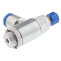 Festo GRLA Series Flow Controller Threaded Outlet Male and Female ISO 1179-1 and ISO 228-1, Max 1 Bar GRLA-1/4-QS-8-RS-D
