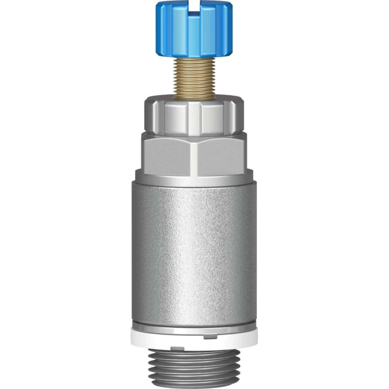 Festo GRLA Series Flow Controller Threaded Outlet Male and Female ISO 1179-1 and ISO 228-1, Max 1 Bar GRLA-1/4-QS-8-RS-D