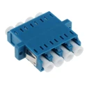 RS PRO LC to LC Multimode Duplex Fibre Optic Adapter, 0.1dB Insertion Loss 121-3947