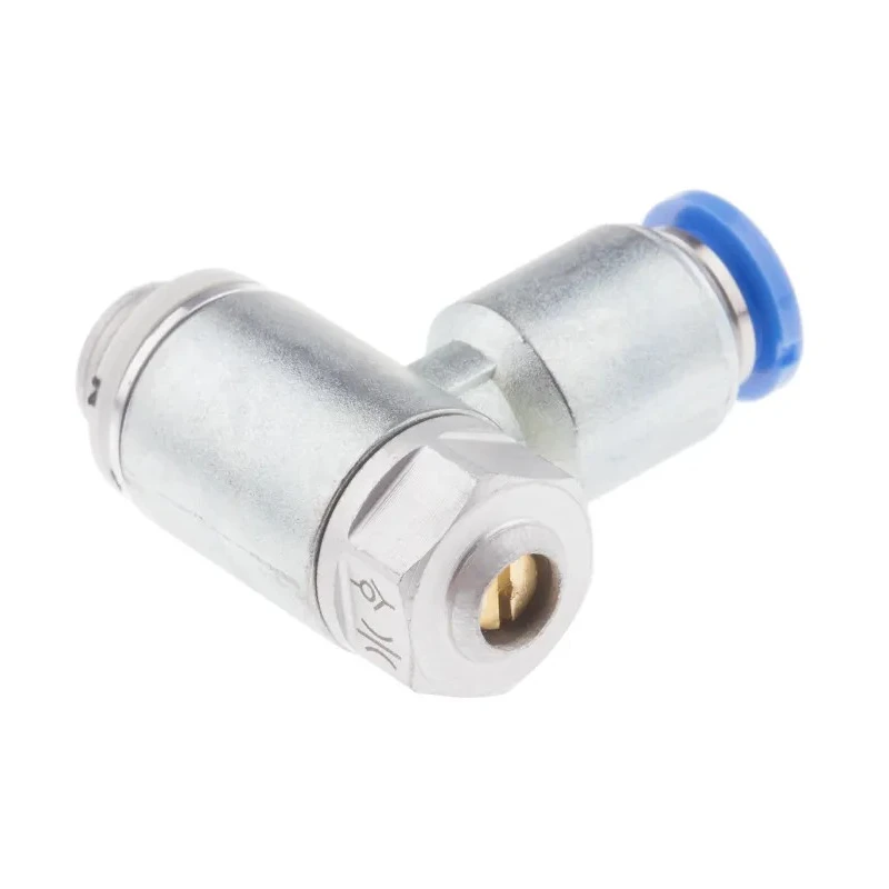 Festo Exhaust Valve Flow Controller GRLA Series Threaded ISO 1179-1 and ISO 228-1 GRLA-1/8-QS-6-D