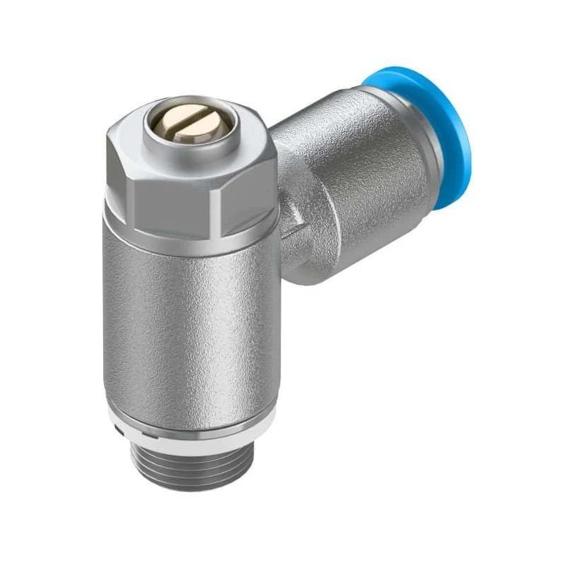 Festo Exhaust Valve Flow Controller GRLA Series Threaded ISO 1179-1 and ISO 228-1 GRLA-1/8-QS-6-D