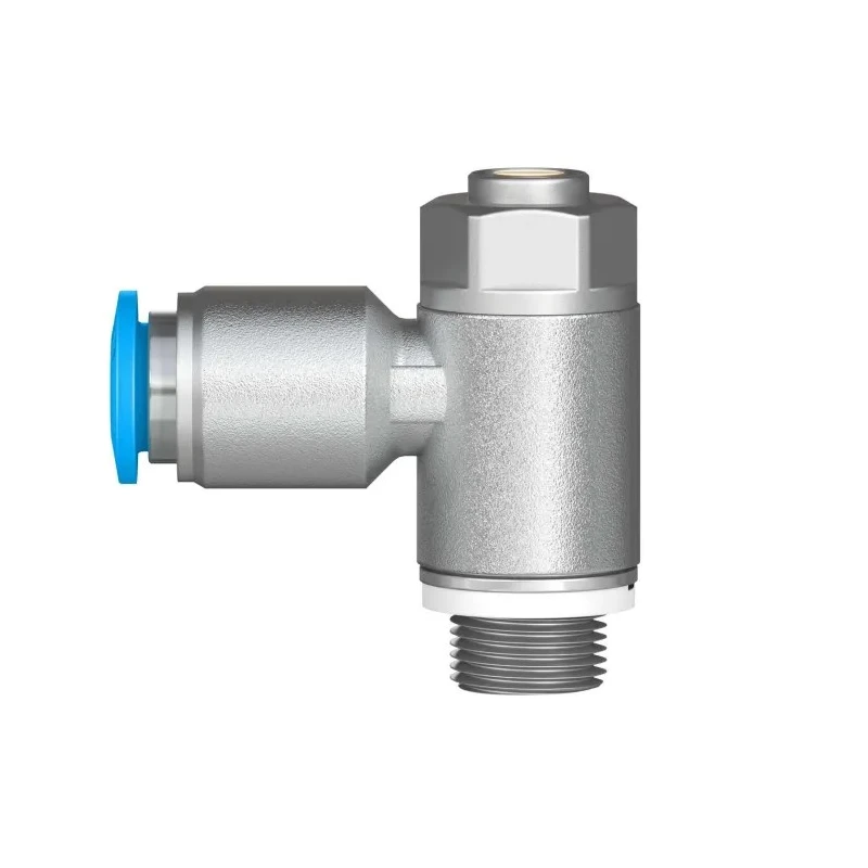 Festo Exhaust Valve Flow Controller GRLA Series Threaded ISO 1179-1 and ISO 228-1 GRLA-1/8-QS-6-D