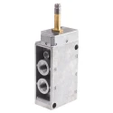 Festo Pneumatic Solenoid Valve 5/2 Solenoid G Threaded Port 1/4 in Aluminium Body MFH-5-1/4