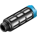 Festo Pneumatic Silencer Thermoplastic 1/4 in G Threaded Connection 10 bar Max Pressure U-1/4