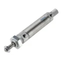 Festo Pneumatic Cylinder 25 mm Bore 50 mm Stroke Adjustable Pneumatic Cushioning Double-Acting DSNU-25-50-PPV-A