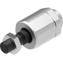 Festo Floating Joint Self-Aligning Rod Coupler M12x1.25, Corrosion Resistance Class CRC 2, Ambient Temperature FK-M12X1,25