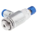 Festo Flow Controller Exhaust Valve GRLA-1/4-QS-6-RS-D Wrought Aluminium Alloy Body 0.2-10 Bar Operating Pressure Germany