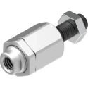 Festo Floating Joint for Pneumatic Cylinder, Galvanised Steel, M6 Size, Moderate Corrosion Resistance FK-M6