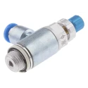 Festo GRLA Series Flow Controller Exhaust Valve, Threaded Outlet, Adjustable Flow, 1 bar Max Pressure GRLA-1/8-QS-4-RS-D