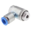 Festo Exhaust Valve Flow Controller GRLA Series Threaded Outlet 1 bar Max Operating Pressure GRLA-3/8-QS-10-D