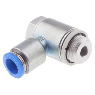 Festo Exhaust Valve Flow Controller GRLA Series Threaded Outlet 1 bar Max Operating Pressure GRLA-3/8-QS-10-D