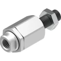 Festo Floating Joint for Cylinder Applications FK-M8, Steel Galvanised, Self-Aligning Rod Coupler FK-M8