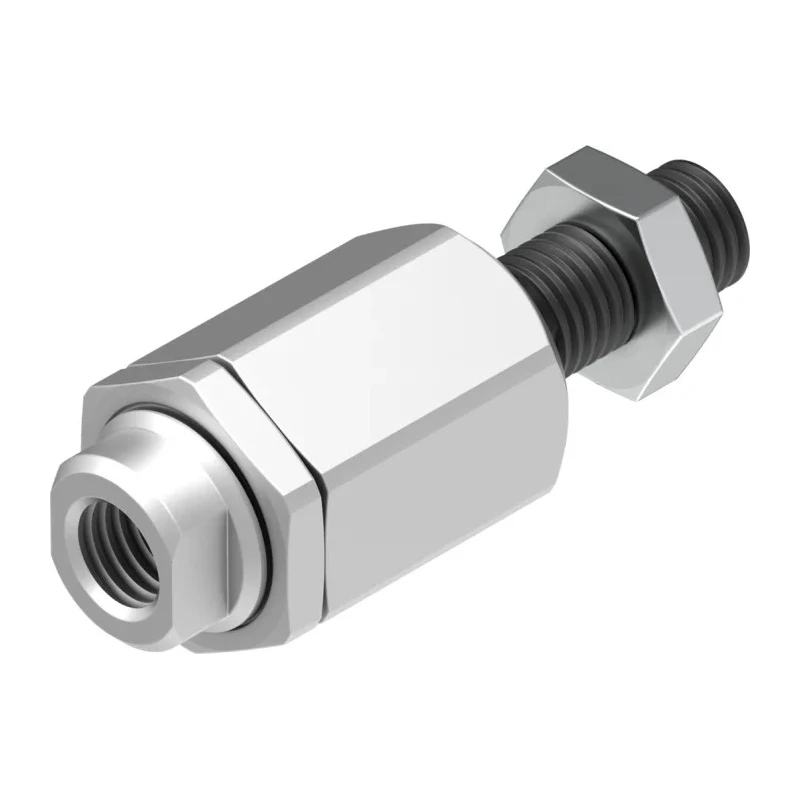 Festo Floating Joint for Cylinder Applications FK-M8, Steel Galvanised, Self-Aligning Rod Coupler FK-M8