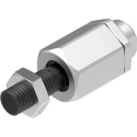 Festo Floating Joint for Cylinder Applications FK-M8, Steel Galvanised, Self-Aligning Rod Coupler FK-M8