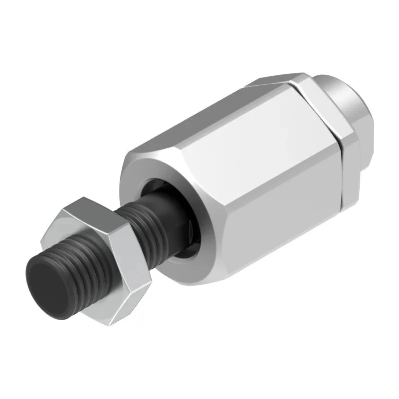 Festo Floating Joint for Cylinder Applications FK-M8, Steel Galvanised, Self-Aligning Rod Coupler FK-M8