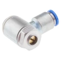 Festo Exhaust Valve Flow Controller GRLA Series Threaded Outlet 1 bar Max Operating Pressure GRLA-3/8-QS-10-D