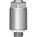 Festo Exhaust Valve Flow Controller , Male Inlet ISO 1179-1 and ISO 228-1 Threaded, Max Pressure 10 bar GRLA-1/8-QS-6-MF-D