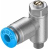 Festo GRLA Series Flow Controller Exhaust Valve 4mm Tube Inlet Port 5mm Outlet Thread GRLA-M5-QS-4-D