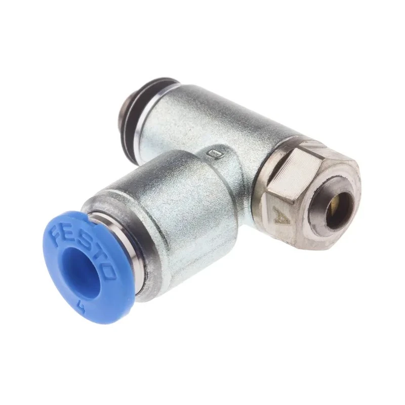 Festo GRLA Series Flow Controller Exhaust Valve 4mm Tube Inlet Port 5mm Outlet Thread GRLA-M5-QS-4-D
