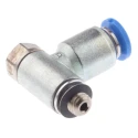 Festo GRLA Series Flow Controller Exhaust Valve 4mm Tube Inlet Port 5mm Outlet Thread GRLA-M5-QS-4-D