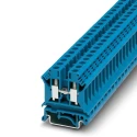 Phoenix Contact Feed Through Terminal Block UK 6 N BU Series Blue 0.2mm² to 6 mm², 1-Level, Screw Termination, 800V 3004977