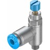 Festo Pneumatic Flow Controller Exhaust Valve GRLA Series, Threaded ISO 1179-1 and ISO 228-1, 1 bar Max GRLA-M5-QS-4-RS-D