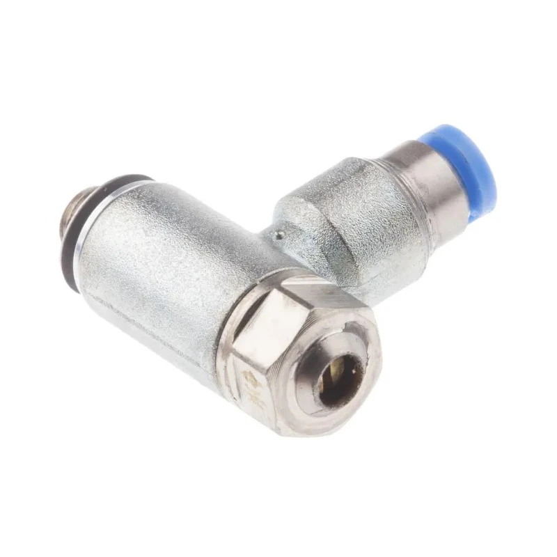 Festo Pneumatic Flow Controller Exhaust Valve GRLA Series Threaded ISO 1179-1 and ISO 228-1 GRLA-M5-QS-3-D