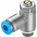 Festo GRLZ Series Flow Regulator 6 mm Tube Inlet Port Threaded Outlet Male GRLZ-1/8-QS-6-D