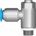 Festo GRLZ Series Flow Regulator 6 mm Tube Inlet Port Threaded Outlet Male GRLZ-1/8-QS-6-D